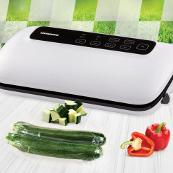 Aparat de vidat si sigilat Heinner Infinity Pack HAV-EDC120WH, vidare umeda/ uscata, functie de marinare, panou de comanda tactil, furtun pentru vidarea caserolelor, cutter incorporat, compatibil cu pungi cu latimea de 28 cm, capacitate 12L/min, 120W, Alb - Img 3