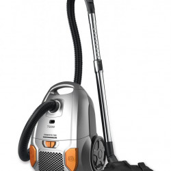 Aspirator cu sac Heinner HVC-MGRY1400-V2, 700 W, sac textil, 3 L, putere variabila, HEPA 12, tub telescopic metalic, Negru - Img 3