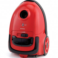 Aspirator cu sac Heinner HVC-VB750RD, putere 750W, putere de aspirare: 180W, sac textil 1.6 L, control variabil al puterii, nivel de zgomot: 78dB, Rosu - Img 2