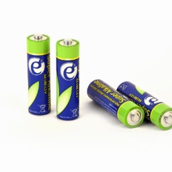 BATERIE GEMBIRD AA (R6), 1.5V alcalina, 10 buc., "EG-BA-AASA-01" (timbru verde 0.32 lei)