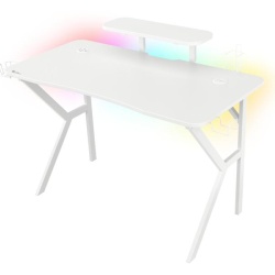 Birou gaming Genesis Holm 320 RGB alb - Img 6