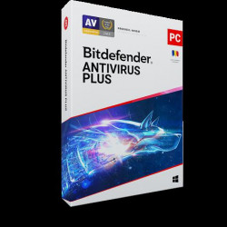 Bitdefender Antivirus Plus 1 an, 1 dispozitiv
