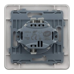 Buton Electric / Întrerupător cu Revenire Artezo Titanium, 1 Bucată, Montaj Simplificat - Img 4