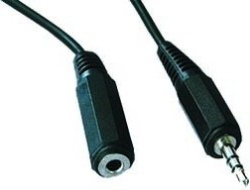 CABLU audio GEMBIRD prelungitor stereo (3.5 mm jack M/T), 3m "CCA-423-3M" (timbru verde 0.08 lei)