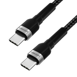 Cablu Date si Incarcare USB-C - USB-C WZK WNBCC2, 65W, 2m, Negru - Img 6
