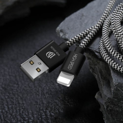 Cablu de date Dux Ducis USB la Lightning 2.1A - 3m - Img 6