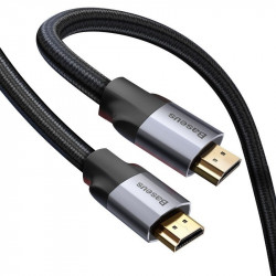 Cablu HDMI la HDMI Baseus Enjoyment Series 4K, 2m Dark gray - Img 7