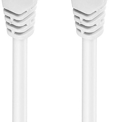 Cablu Patchcord SFTP RJ45-RJ45 Cat.6A, 10m, alb, cupru integral, 26AWG - Img 2
