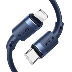 Cablu pentru incarcare si transfer de date Joyroom S-1224N9, USB Type-C/Lightning, PD 20W, 1.2m, Bleumarin