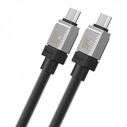 Cablu USB-C la USB-C Baseus CoolPlay, 100 W, 1 m (negru) - Img 4
