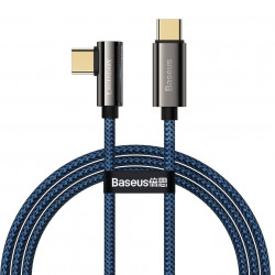 Cablu USB-C la USB-C Baseus Legend Series, PD, 100W, 2m (blue)
