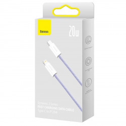Cablu USB-C pentru seria Lightning Baseus Dynamic 2, 20W, 1m (violet) - Img 4