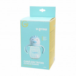 Cana cu pai si manere, tritan 330 ml - Img 4