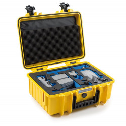 Carcasa B&W tip 4000 pentru DJI Mavic Air 2 / Air 2S, galbena
