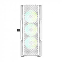 Carcasa computer Darkflash DK431 + 4 ventilatoare (alba) - Img 3
