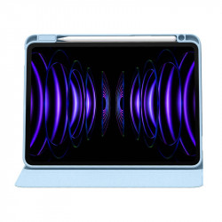 Carcasa de protectie magnetica pentru iPad PRO 12.9 Baseus Minimalist Series (albastru) - Img 4