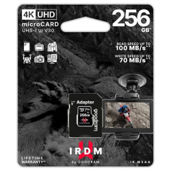 Card de memorie Goodram Microcard 256 GB micro SDHC SDXC UHS-I U3 V30 black (IR-M3AA-2560R12)