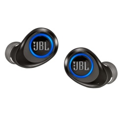 Casti audio In-Ear JBL FREEX, True Wireless, JBL Signature Sound, 1-Button Remote&Mic, Sweat Proof, Hands Free Call, pana la 24h Playback, negru