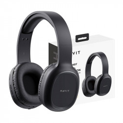 Casti Bluetooth fara fir Havit H2590BT PRO (negru)