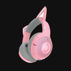 Casti Gaming Razer Kraken Kitty Edition V2 BT Quartz - Img 9