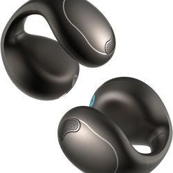 Casti Wireless Open-Ear Anker SoundCore C40i, Autonomie 21 de ore, Design Flexibil, IPX4, Negru