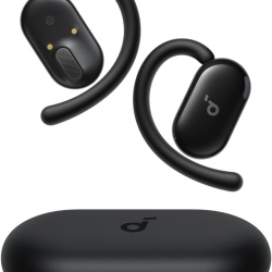 Casti wireless Open-Ear Anker Soundcore V20i, Autonomie 36 ore, IP55, Bluetooth 5.4, Negru