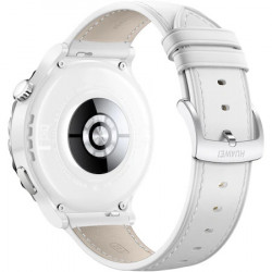 Ceas smartwatch Huawei Watch GT 3 PRO, Leather Strap, White - Img 4