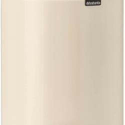 Coș de gunoi cu pedală Brabantia NewIcon, capacitate 5L, închidere silențioasă Soft-Close, găleată interioară detașabilă, Dreamy Crem