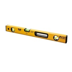 Cumpana de nivel 500mm Deli Tools EDL290800, Galben - Img 4