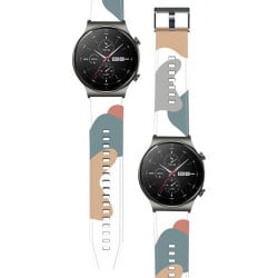 Curea de schimb Moro pentru Huawei Watch GT2 Pro silicon camo negru (3)
