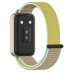 Curea Techsuit W054 pentru Honor Band 11 / 11 Pro, Maro Aurie