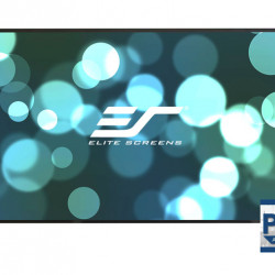 Ecran proiectie cu rama fixa, de perete, 299 x 168 cm, EliteScreens AEON, AR135WH2, Format 16:9
