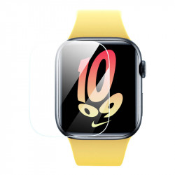 Folie de protectie Baseus de 44 mm pentru AP Watch 4/5/6/SE/SE 2, transparenta - Img 2