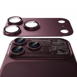 Folie de protectie Camera Spate ESR Armorite Pro pentru Apple iPhone 18 Pro, Sticla Securizata, Visinie Inchis