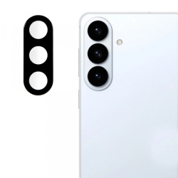 Folie de protectie Camera Spate Techsuit pentru Samsung Galaxy S26 Plus, Sticla Securizata, Full Glue, Neagra