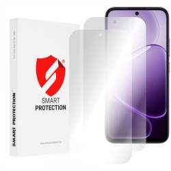 Folie de protectie Ecran Smart Protection Premium Classic pentru Oppo A6k 4G / A6x 4G / A6x / A6 4G, Plastic, Set 2 bucati