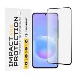 Folie de protectie Ecran Techsuit pentru Samsung Galaxy A57 5G, Sticla Securizata, Full Glue, Neagra