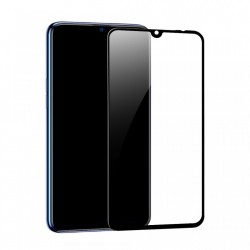 Folie din sticla full screen 3D curbata cu margini moi, Baseus, pentru Xiaomi Mi 9, 0.3 mm, negru - Img 4