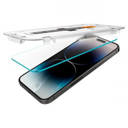 Folie protectie Spigen GLAS.TR "EZ FIT" PACK DE 2 IPHONE 14 PRO CLEAR - Img 3