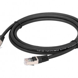 Gembird patchcord RJ45 cat. 6A SFTP LSZH 3m black