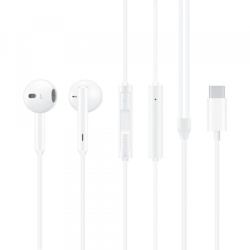 Handsfree USB-C Huawei CM33, Alb