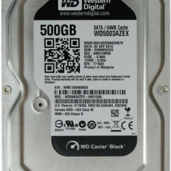 Hard Disk Western Digital 500GB, SATA3, 64MB