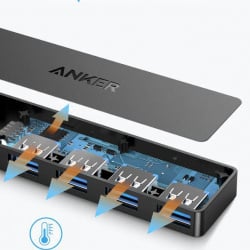 Hub USB 4 x USB 3.2 Anker, negru - Img 4
