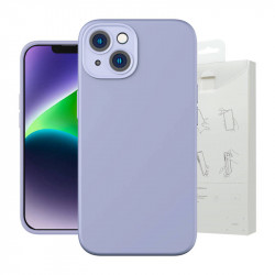 Husa Baseus Liquid Silicagel pentru iPhone 14 Plus (lavanda)+ sticla securizata + kit de curatare - Img 4