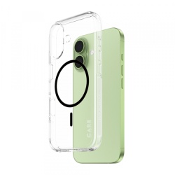 Husa MagSafe pentru Apple iPhone 17, PanzerGlass, Care Urban Explorer, Transparenta Neagra