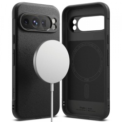 Husa MagSafe pentru Google Pixel 9 Pro, Ringke, Onyx, Neagra