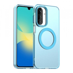 Husa MagSafe pentru Samsung Galaxy A27 5G, Techsuit, CandyCase, Albastra