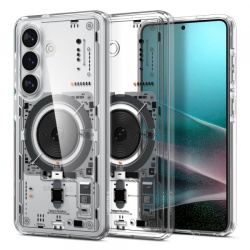 Husa MagSafe pentru Samsung Galaxy S26 Plus S947, Spigen, Ultra Hybrid, Transparenta ACS11212