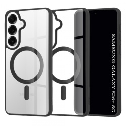 Husa MagSafe pentru Samsung Galaxy S26 Plus, Techsuit, Pro, Neagra
