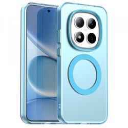Husa MagSafe pentru Xiaomi Redmi Note 15 Pro 5G, Techsuit, CandyCase, Albastra